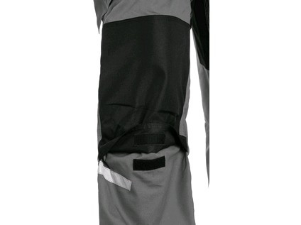 Kalhoty CXS STRETCH, pánské, šedo-černé, vel. 58