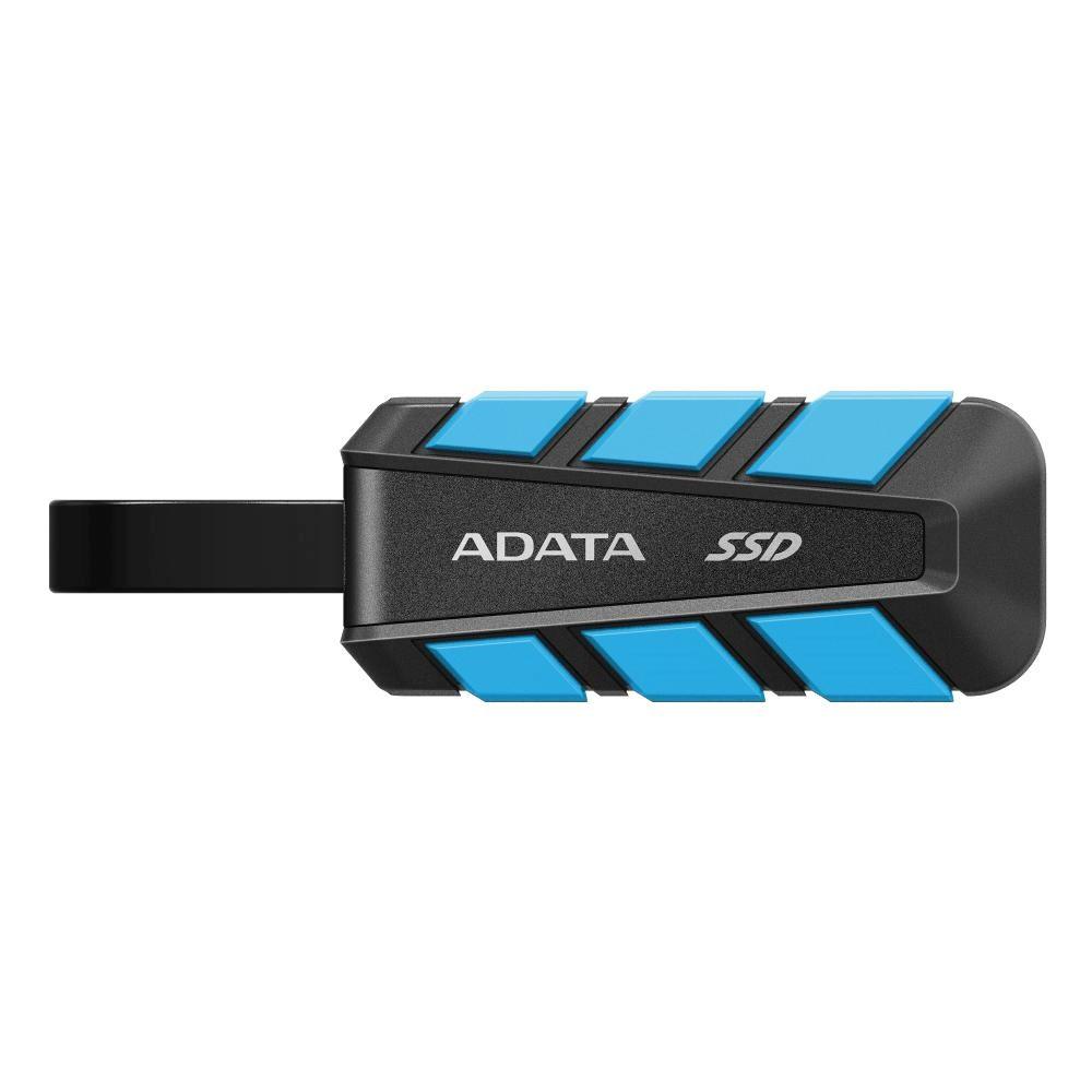 Levně ADATA External SSD 1TB SC740, USB-C 3.2 Gen2, Černo-modrá