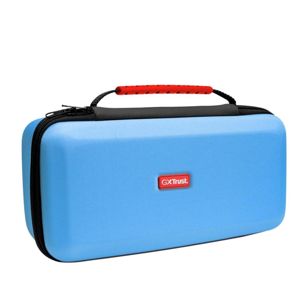 Levně TRUST Pouzdro pro Nintendo Switch GXT1252B XL HARDCASE SWITCH 2, modrá
