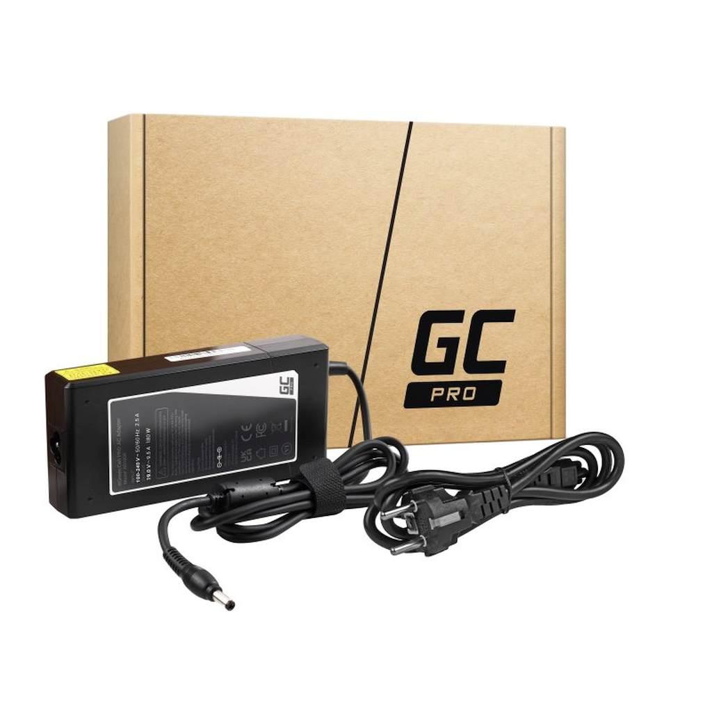 Levně Green Cell PRO Charger / AC Adapter 19V 9.5A 180W for MSI GT60 GT70 GT680 GT683 Asus ROG G75 G75V G75VW G750JM G750JS (5.5-2.5mm)