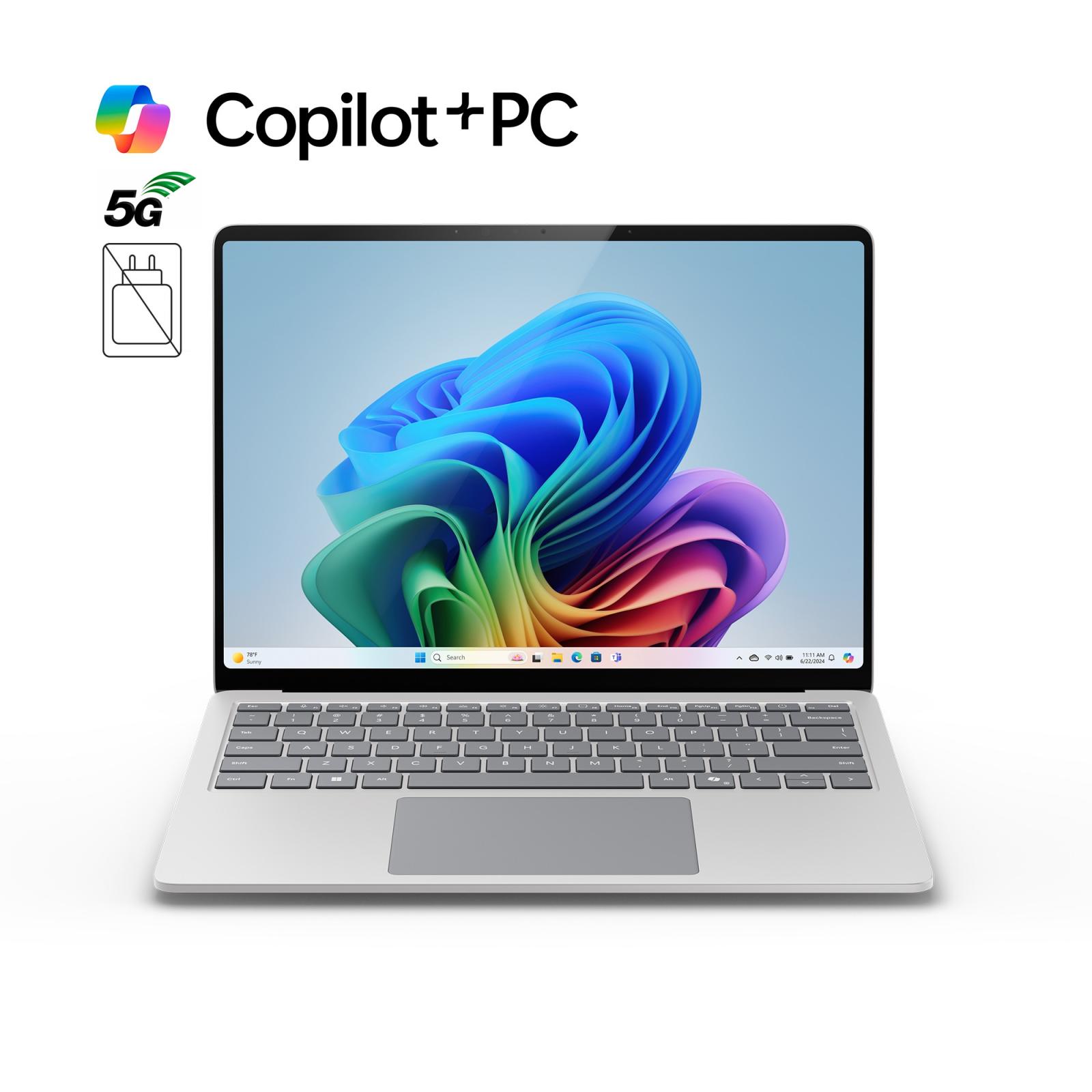 Levně Microsoft Surface Laptop 7 Copilot+ 5G/U7-268V/13,8"/2304x1536/T/32GB/256GB/Intel int/W11P/Platinum/