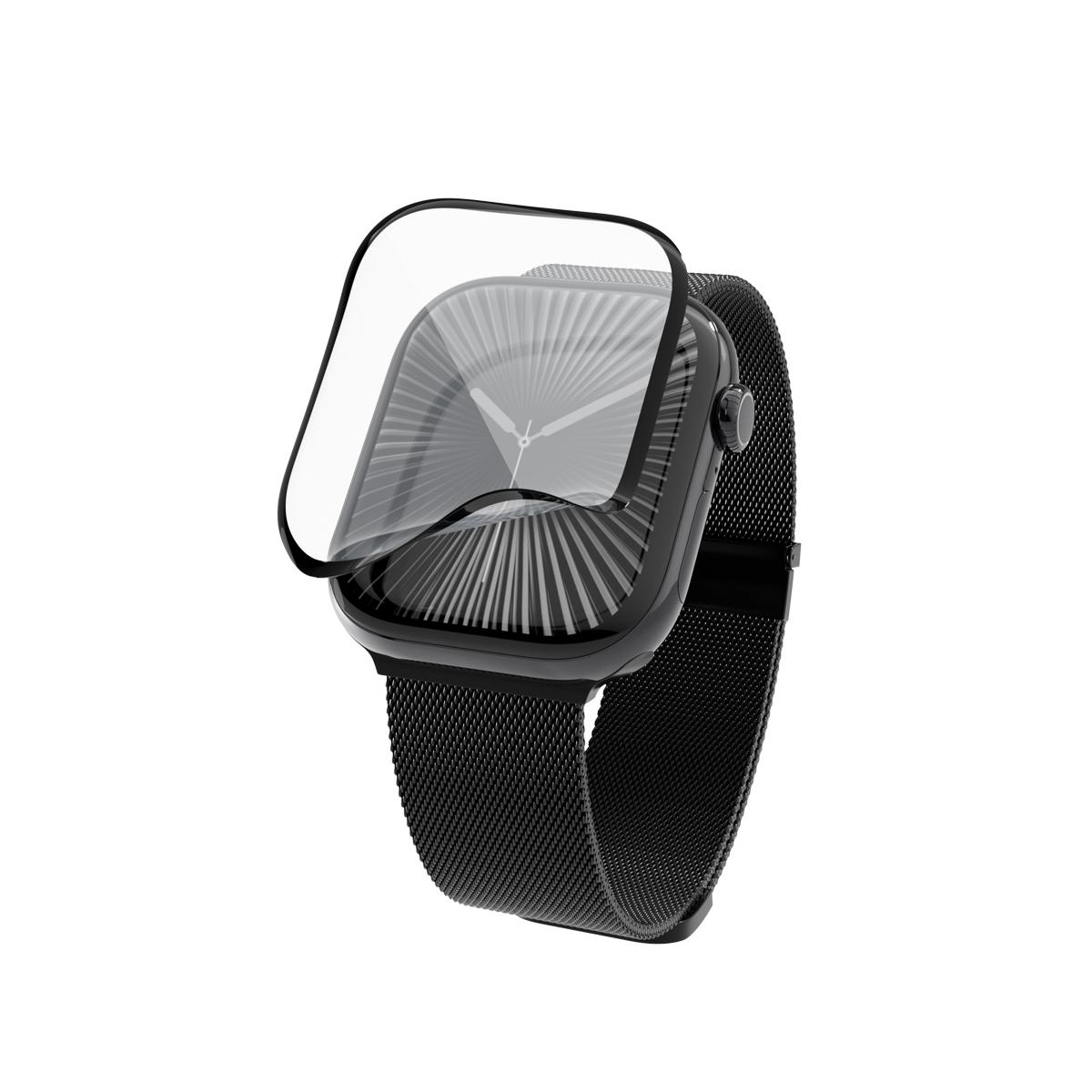 Levně Epico Flexiglass s aplikátorem Apple Watch 40mm