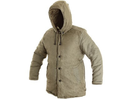 Pánský zimní kabát JUTOS, khaki, vel. 56-58