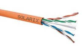Levně Instalační kabel Solarix UTP, Cat6, drát, LSOHFR, cívka 500m SXKD-6-UTP-LSOHFR-B2ca