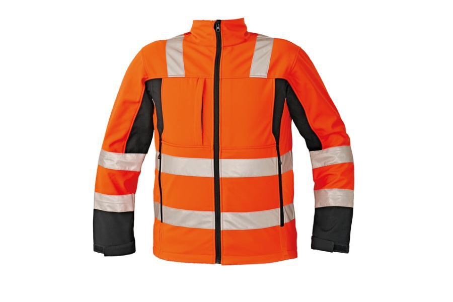 Fotografie produktu: MALTON softshell. bunda HV oranžová L