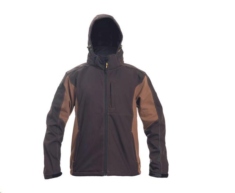 Fotografie produktu: DAYBORO softshell bunda tm.hnědá 4XL