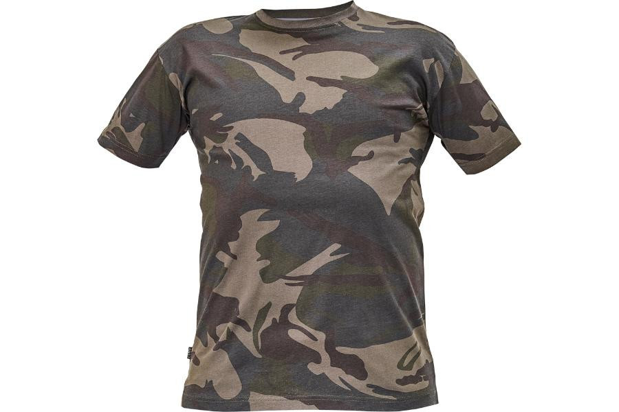 Levně CRAMBE triko camouflage S