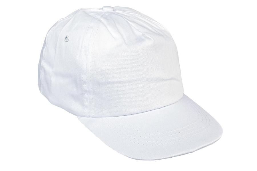 Levně LEO baseballová čepice bílá