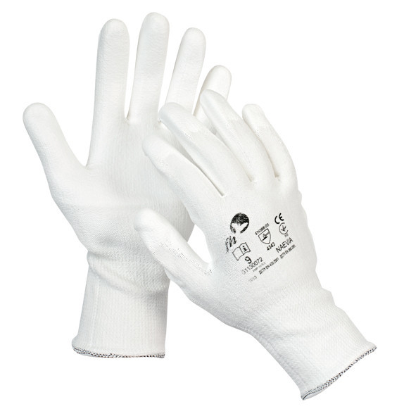 Levně NAEVIA FH rukavicedyneema/nylon bílé - 10