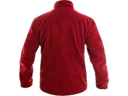 Levně Pánská fleecová bunda OTAWA, červená, vel. S