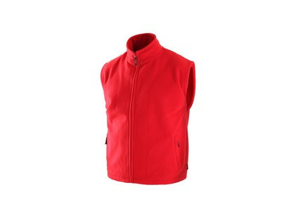 Pánská fleecová vesta UTAH, červená, vel. M