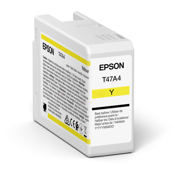 Levně EPSON C13T47A400 - originální cartridge, žlutá