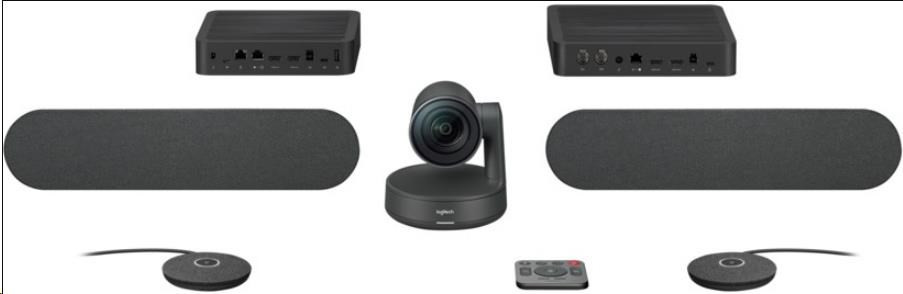 Levně Logitech Rally PLUS Systém Premium Ultra-HD Conference Cam, konferenční systém