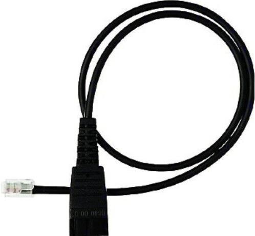 Jabra kabel QD -> RJ9, rovný 0, 5 m