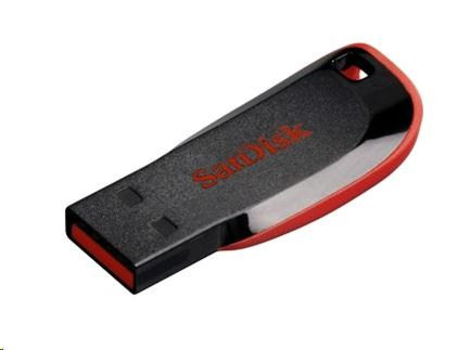 SanDisk Flash Disk 32GB Cruzer Blade, USB 2.0, černá