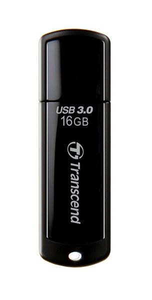 TRANSCEND Flash Disk 16GB JetFlash®700, USB 3.0 (R:75/W:12 MB/s) černá