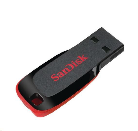 Levně SanDisk Flash Disk 64GB Cruzer Blade, USB 2.0, černá