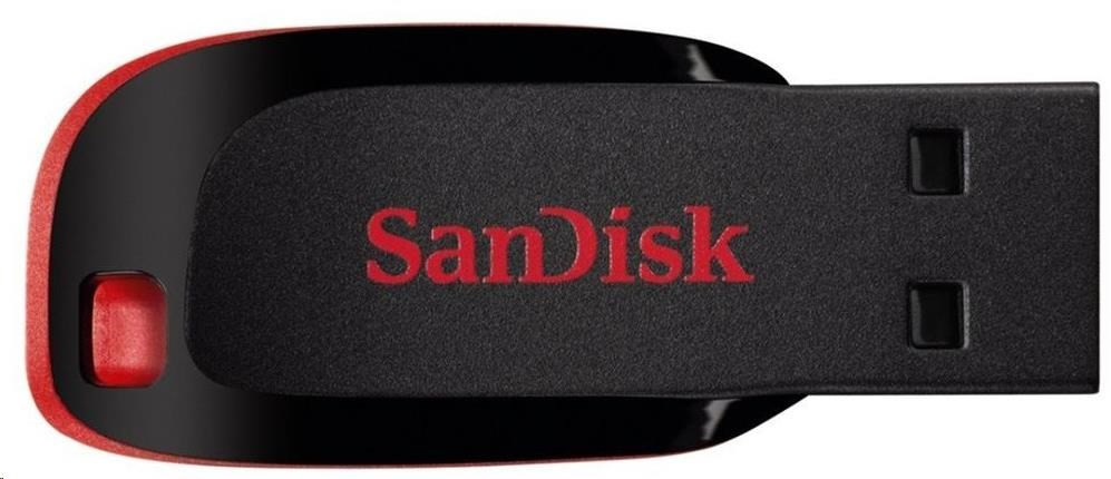 Levně SanDisk Flash Disk 128GB Cruzer Blade, USB 2.0, černá