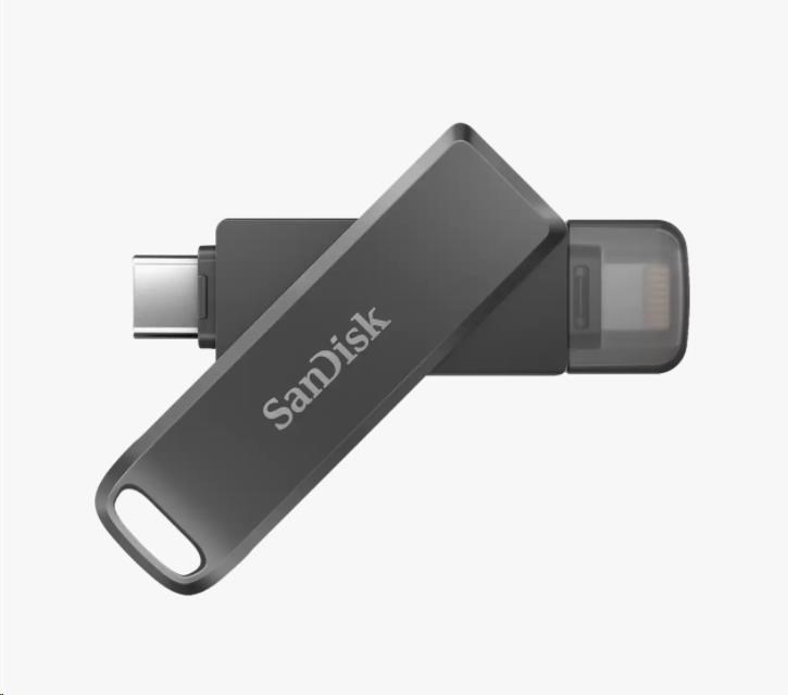 Levně SanDisk Flash Disk 64GB iXpand Luxe, USB-C + Lightning