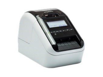 Levně BROTHER tiskárna štítků QL-820NWBc - 62mm, termotisk, USB, RS232, WIFI, LAN, Profi / po dokoupení DK-22251 tisk červeně