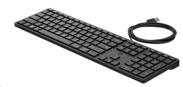 Levně HP Wired 320K keyboard (česko-slovensky) klávesnice