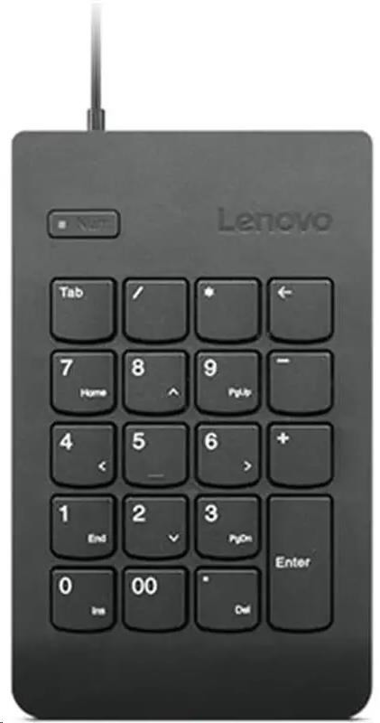Levně LENOVO klávesnice drátová USB Numeric Keypad Gen II, černá