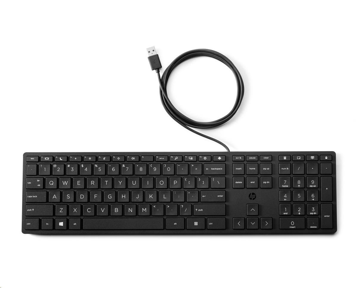 Levně HP Wired 320K keyboard - anglická