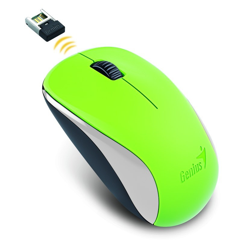 Levně GENIUS myš NX-7000/ 1200 dpi/ bezdrátová/ zelená