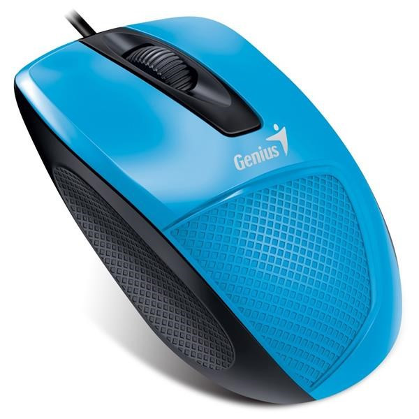 Levně GENIUS myš DX-150X, drátová, 1000 dpi, USB, modrá