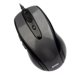 Levně A4tech N-708X V-Track optická myš, 1600DPI, USB, černá