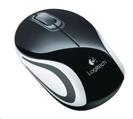 Levně Logitech Wireless Mini Mouse M187, black