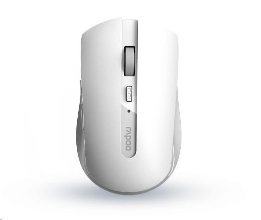 Levně RAPOO myš 7200M Multi-mode bezdrátová, bílá