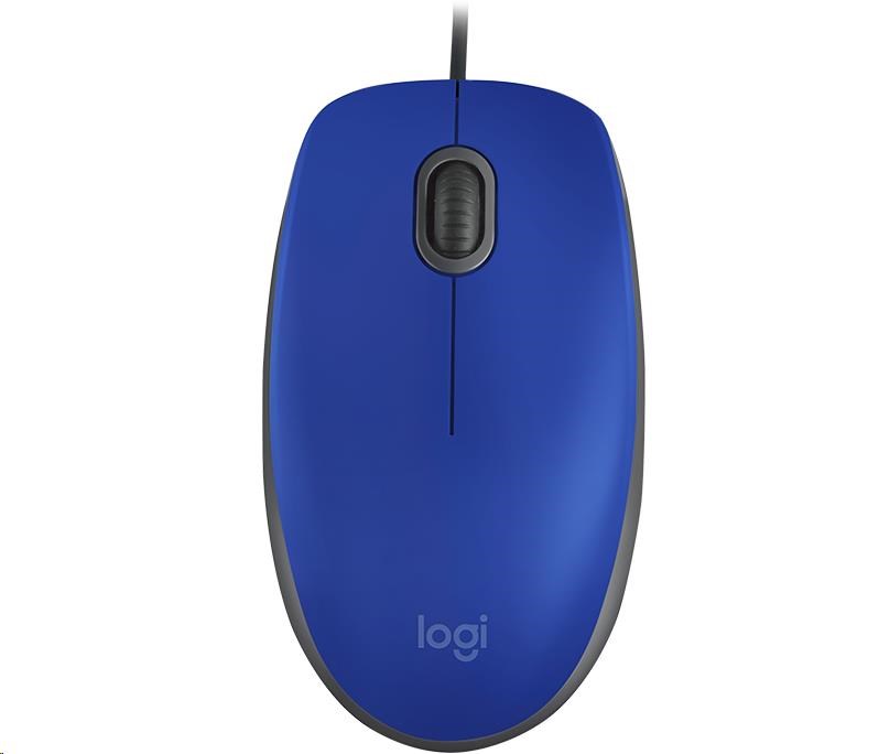 Logitech Mouse M110 Silent, blue