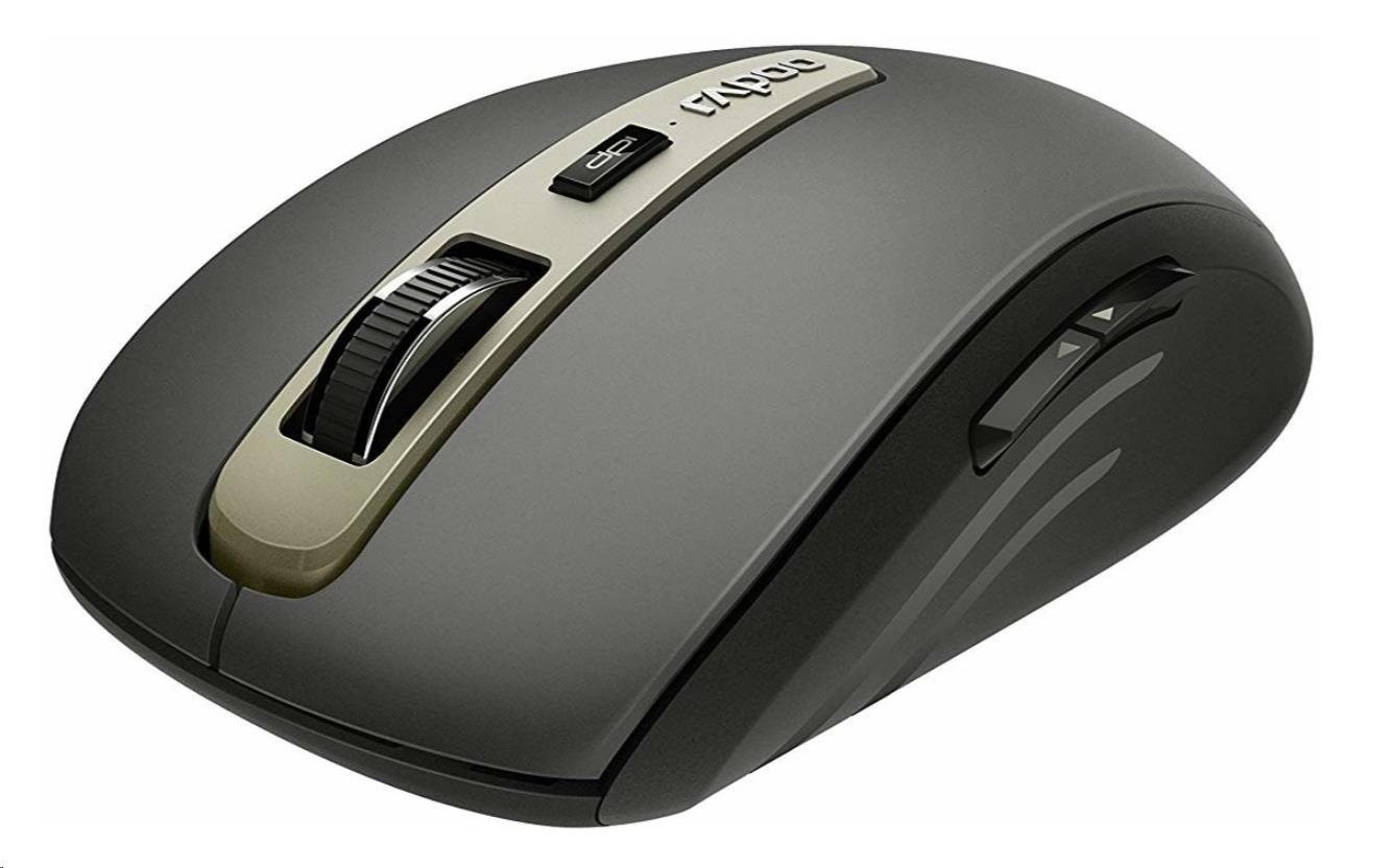 Levně RAPOO myš MT350 Multi-mode Wireless Optical Mouse, Black