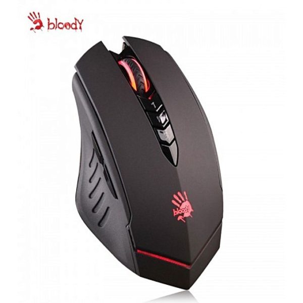 A4tech BLOODY R80A, bezdrátová herní myš, rozlišení až 4000DPI, černá, USB, CORE 3