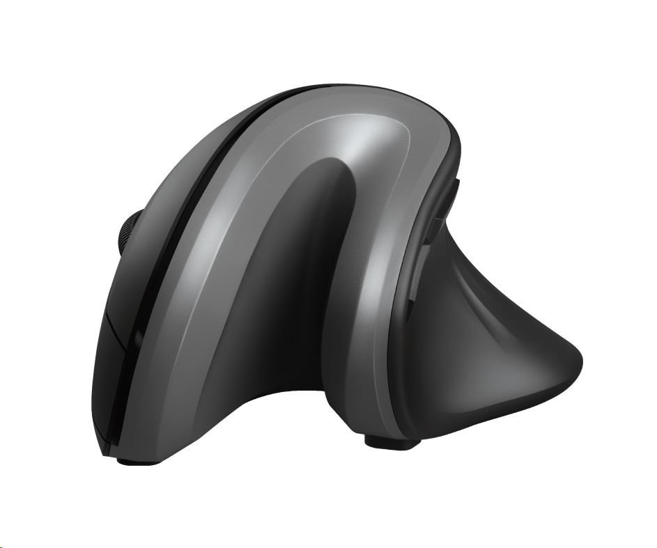 Levně TRUST ergonomická vertikální myš Verro Wireless Ergonomic Mouse, black