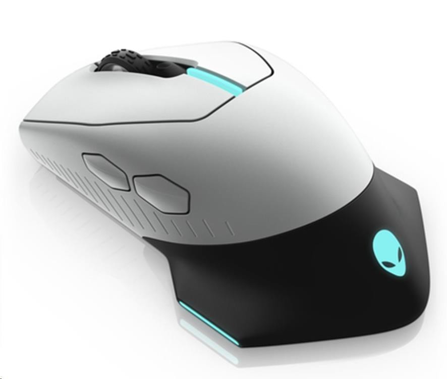 Levně Dell Alienware 610M Wired / Wireless Gaming Mouse - AW610M (Lunar Light)