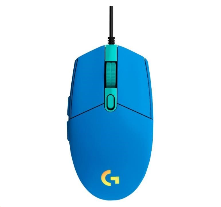Logitech herní myš G102 2nd Gen LIGHTSYNC Gaming Mouse, USB, EER, Blue
