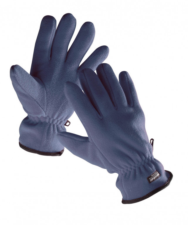 MYNAH rukavice zimní fleece černá 10