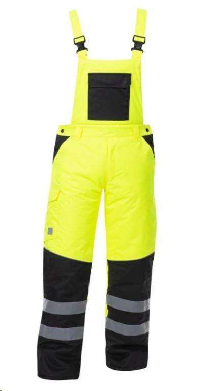 Levně Kalhoty zimní reflexní lacl Howard žluté vel. XL