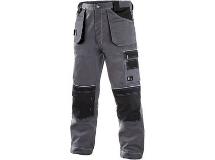 Kalhoty do pasu CXS ORION TEODOR, zimní, pánské, šedo-černé, vel. 60-62