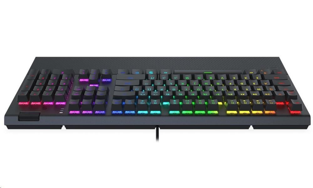 SPC Gear klvesnice GK650K Omnis / hern / mechanick / Kailh Red / RGB /  CZ layout / ern | TonerPartner.cz
