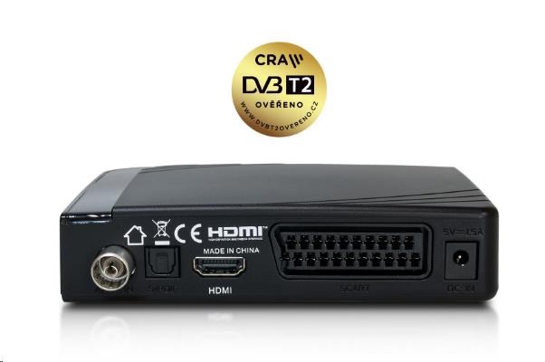Levně AB TereBox 2T HD terestriálny/káblový prijímač DVB-T2 CZ SK