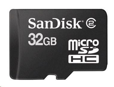 Levně SanDisk MicroSDHC karta 32GB (Class 4)