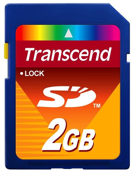 Levně TRANSCEND SD karta 2GB (Standard)