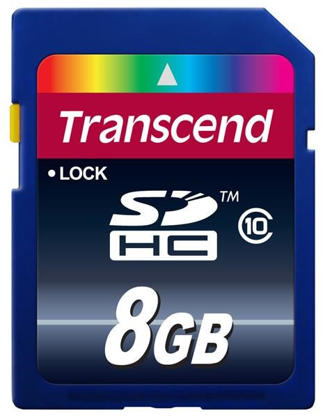 Levně TRANSCEND SDHC karta 8GB Premium, Class 10