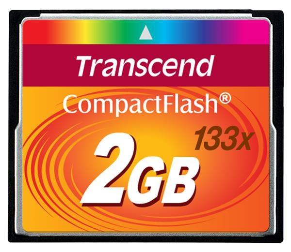 Levně TRANSCEND Compact Flash 2GB (133x)