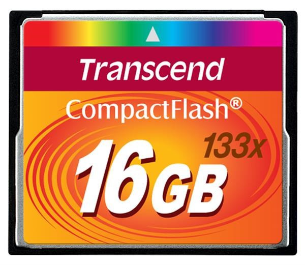 Levně TRANSCEND Compact Flash 16GB (133x)