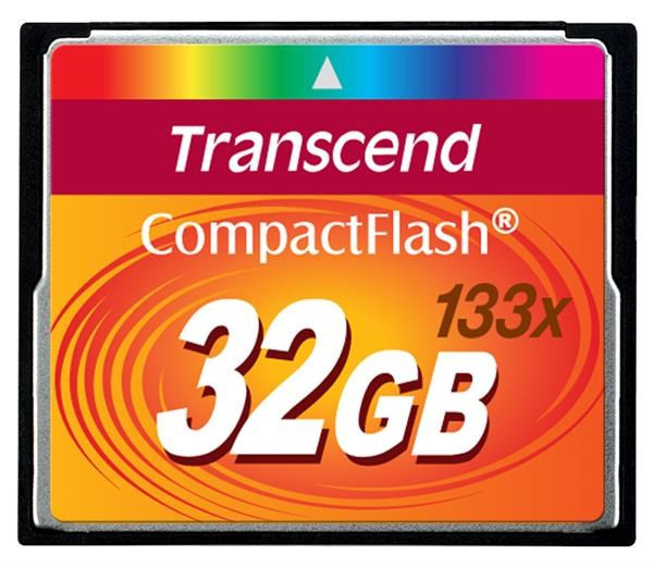 Levně TRANSCEND Compact Flash 32GB (133x)