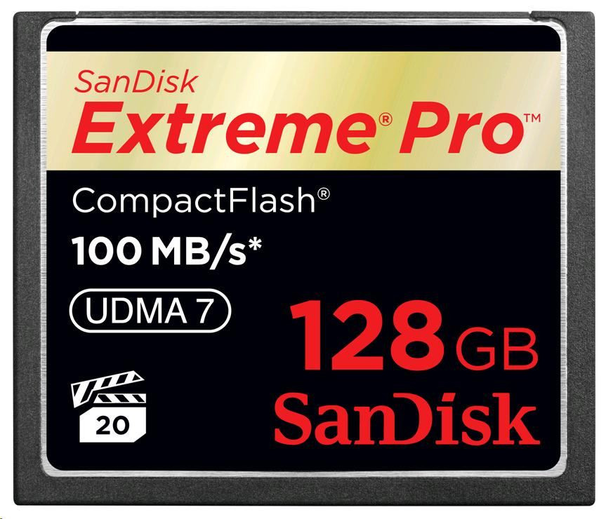 Levně SanDisk Compact Flash 64GB Extreme Pro (160MB/s) VPG 65, UDMA 7